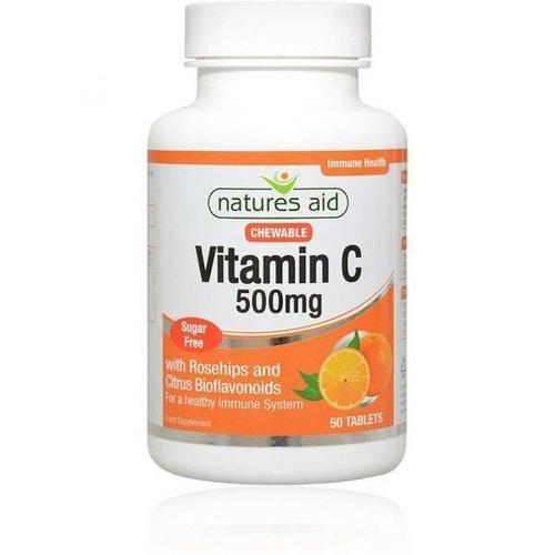 Natures Aid Witamina C 500mg 100 Tabletek