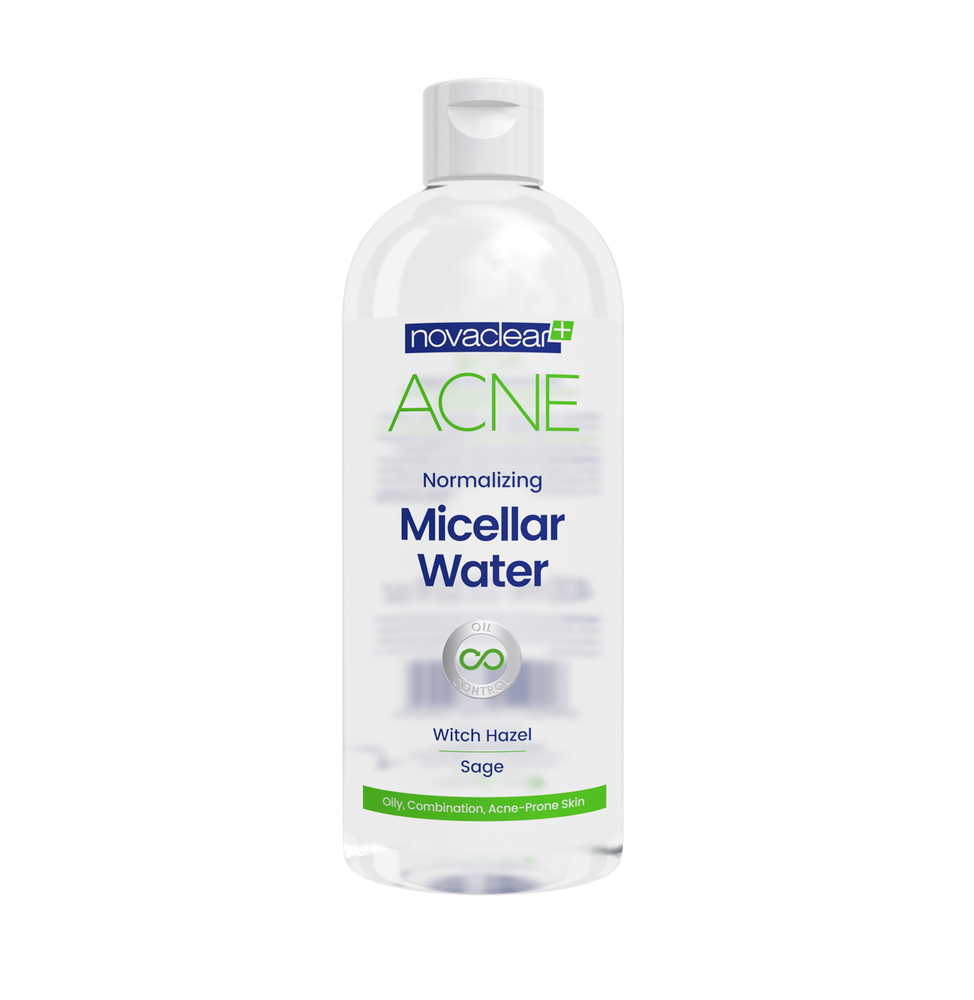 NovaClear Acne Normalizing Micellar Water for Oily and Combination Skin 400ml