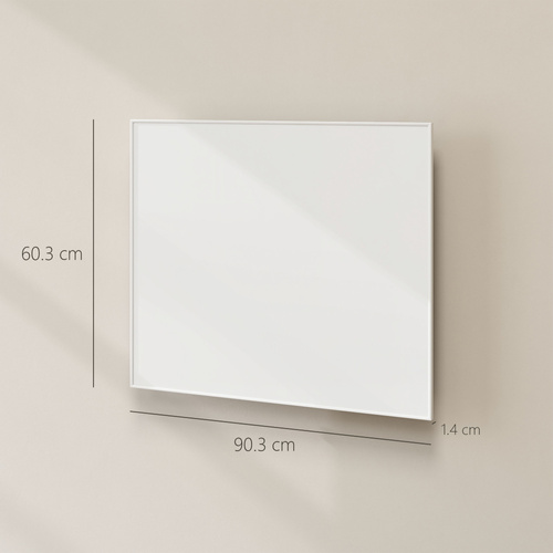 HOMCOM Wifi Smart Electric Heater, Far Infrared, Wall Mounted - 520W