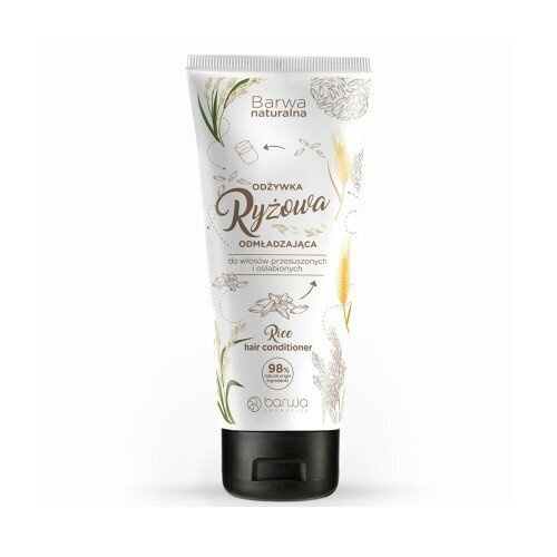 Barwa Natural Rejuvenating Rice Conditioner for Weakened and Dry Hair 200ml