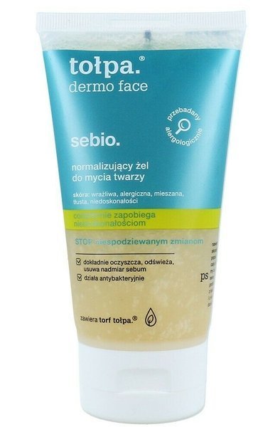 Tołpa Dermo Face Sebio Normalizing Gel for Oily Skin Hypoallergenic 150ml