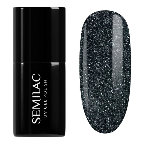 Semilac Black & White Hybrid Gel Polish 096 Starling Night 7ml