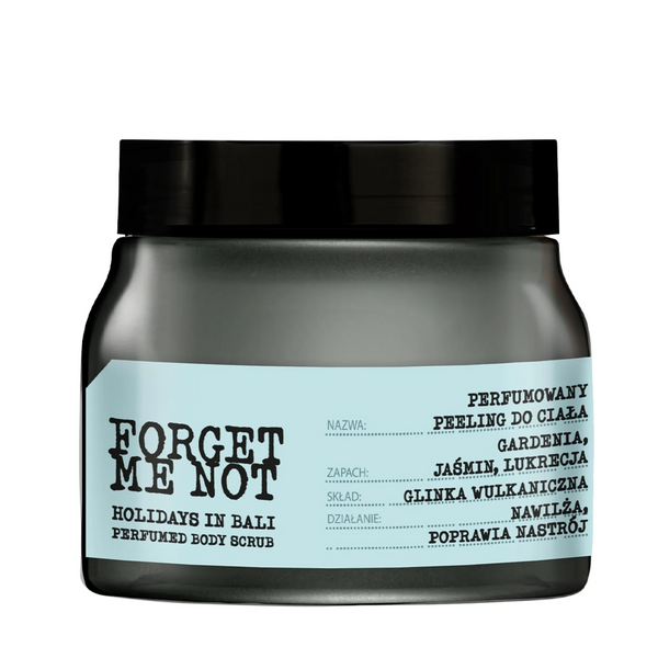 Farmona Forget Me Not Holidays in Bali Perfumowany Peeling do Ciała z Glinką Wulkaniczną i Pyłem Ryżowym 220ml