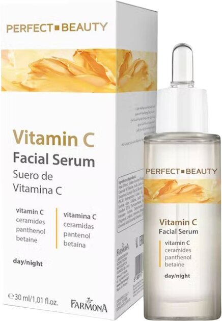 Farmona Perfect Beauty Rozjaśniające Serum do Twarzy z Witaminą C 30ml
