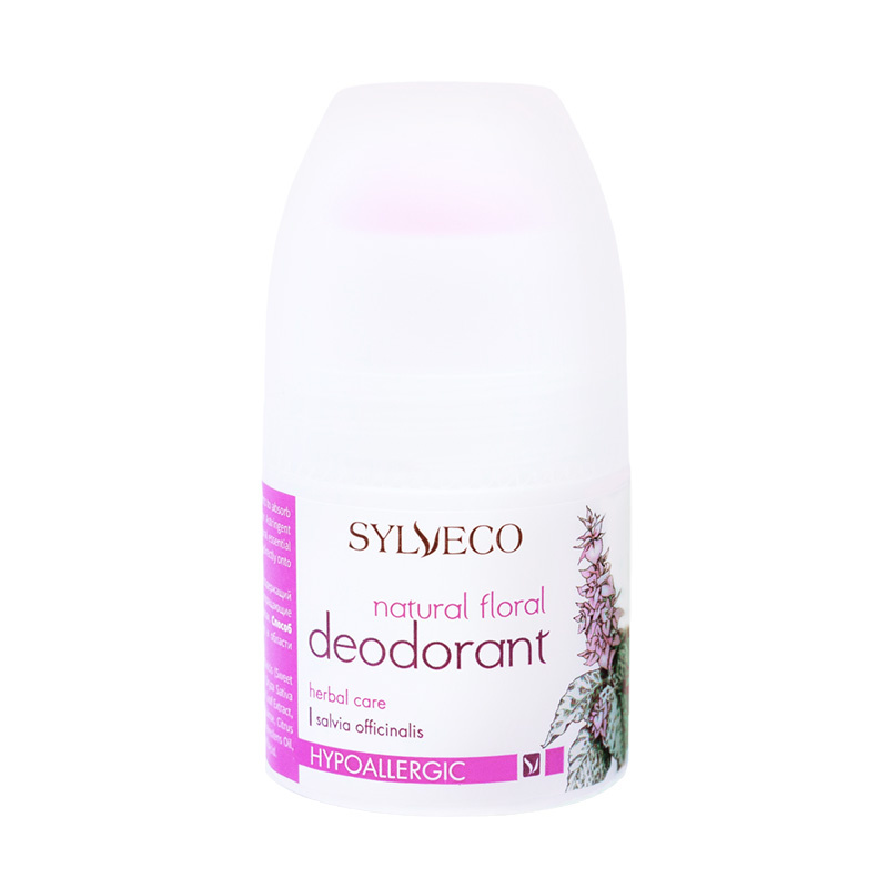Sylveco Naturalny Dezodorant Kwiatowy z Szałwią Lekarską 50ml