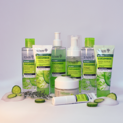 Dr.Sante Cucumber Balance Control Cleansing Foam for Normal to Oily Skin 150ml