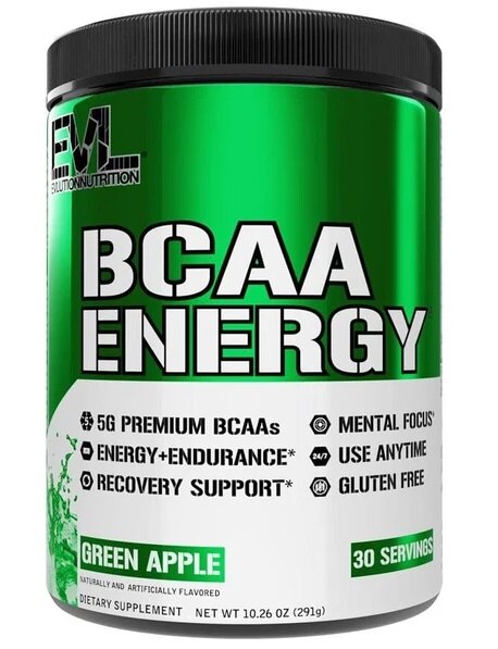 BCAA Energy, Green Apple - 291g