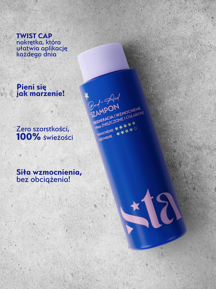 Stars Bond-Aid Regenerating and Strengthening Shampoo 300ml