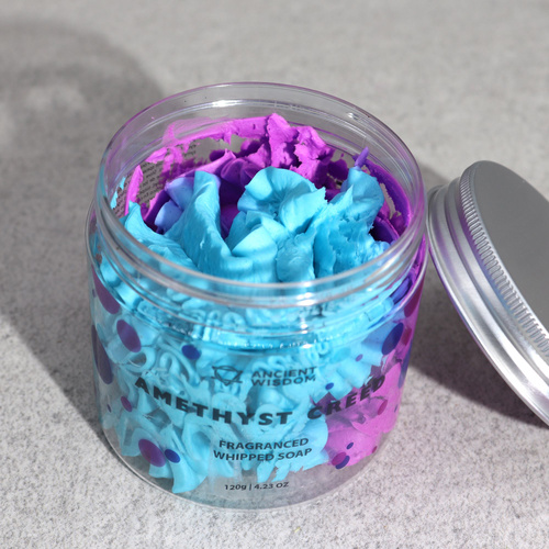 Amethyst Creed Whipped Soap 120g