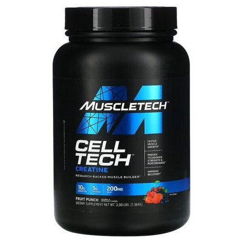 MuscleTech Cell-Tech Creatine Fruit Punch 1360g