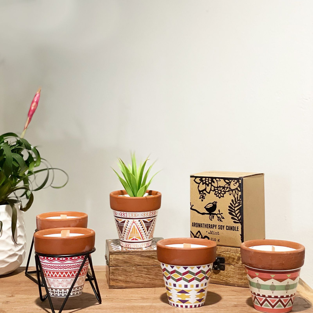 Agnes + Cat Herb Garden Candles - Sage
