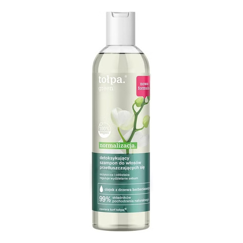 Tolpa Green Normalization Detoxifying Shampoo for Oily Hair 300ml