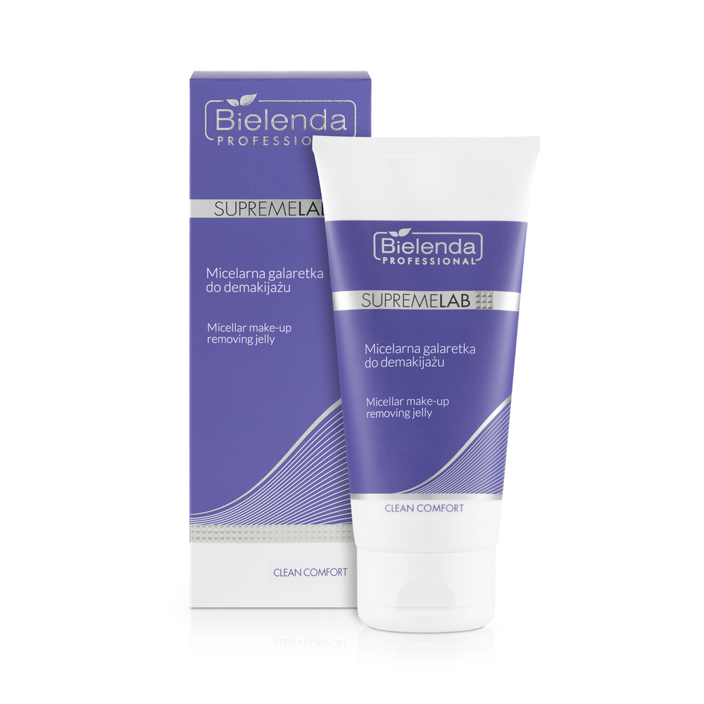 Bielenda SupremeLab Clean Comfort 2w1 Micelarna Galaretka do Demakijażu 150g