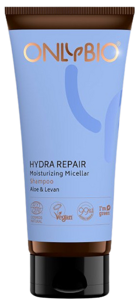 OnlyBio Hydra Repair Moisturizing Micellar Shampoo with Aloe and Levan for Dry and Damaged Hair 200ml