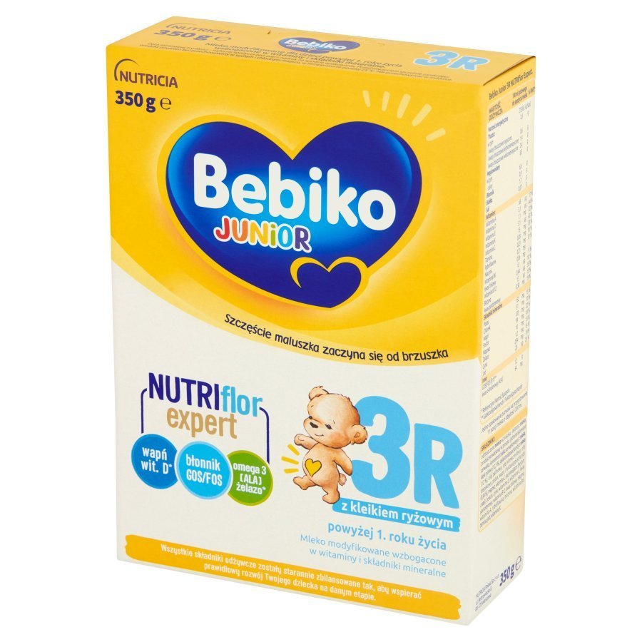 Bebiko Junior 3R Modified Milk with Vitamins and Minerals for 1 Year Old Babies 350g