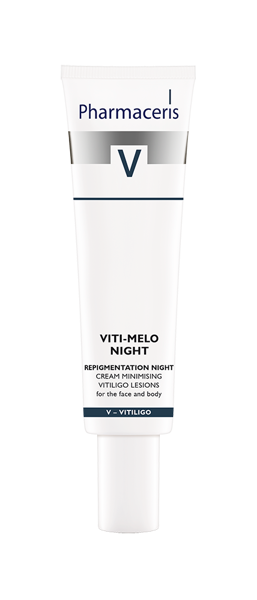 Pharmaceris V Viti-Melo Night Repigmentation Cream for Depigmentation Changes and Vitiligo Skin 40ml