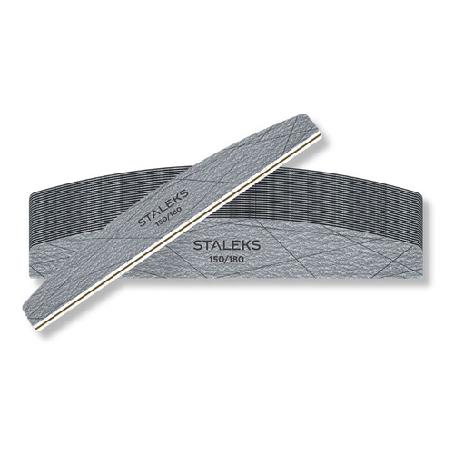 Staleks Smart 40 Crescent Mineral Nail Files 150/180 Grit 25 pcs