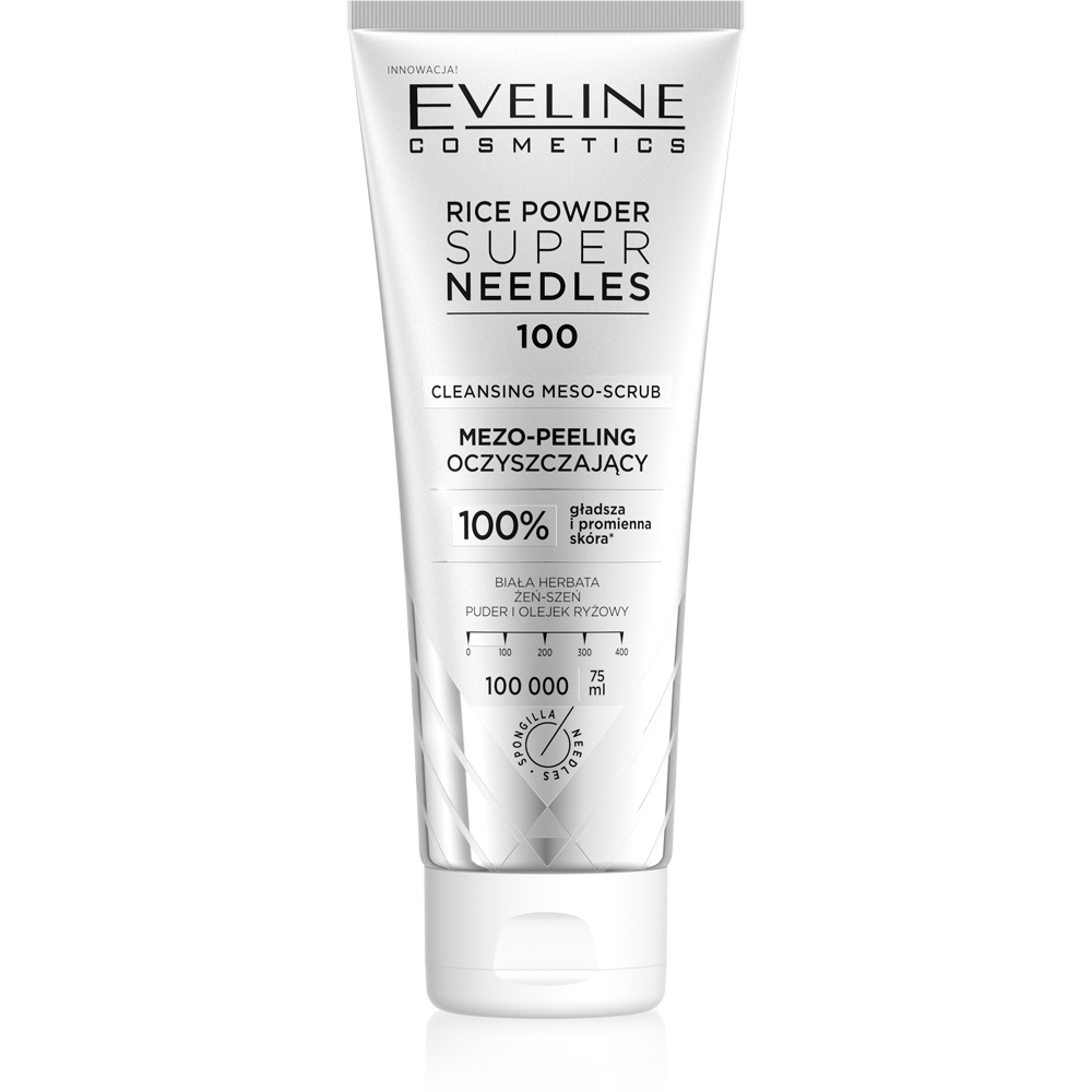 Eveline Super Needles Rice Powder 100 Mezo-Peeling Oczyszczający 75ml