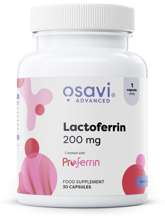 Osavi Lactoferrin 200mg Supports Body's Immunity 30 Capsules