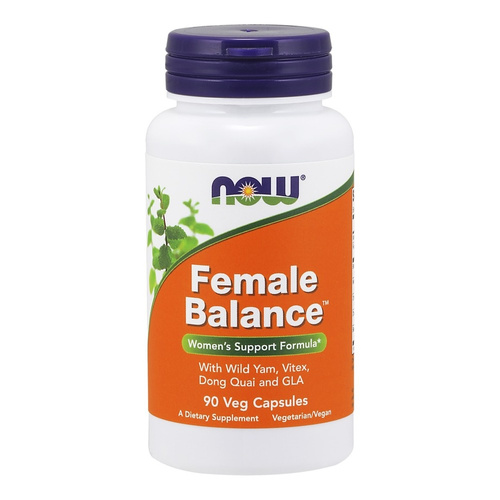 NOW Foods Female Balance Ziołowe Wsparcie dla Kobiet 90 Kapsułek