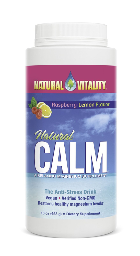 Natural Calm, Raspberry Lemon - 453g