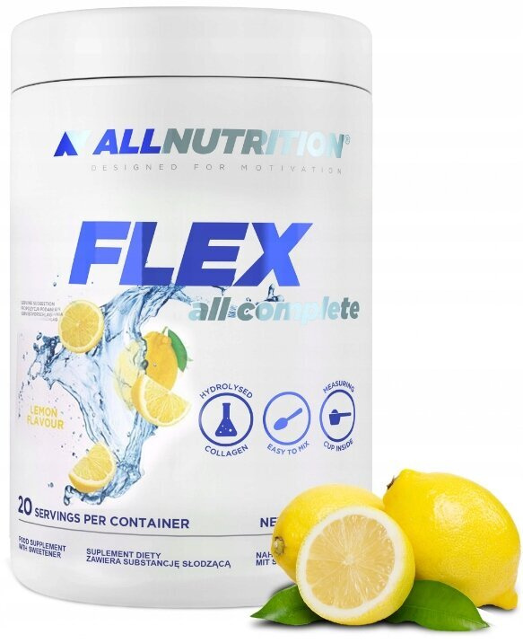 Allnutrition Flex All Complete Kolagen Hydrolizowany w Proszku Cytryna 400g