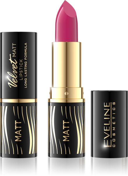 Eveline Velvet Matt Matte Lipstick with Long-lasting Formula Number 502 1 Piece