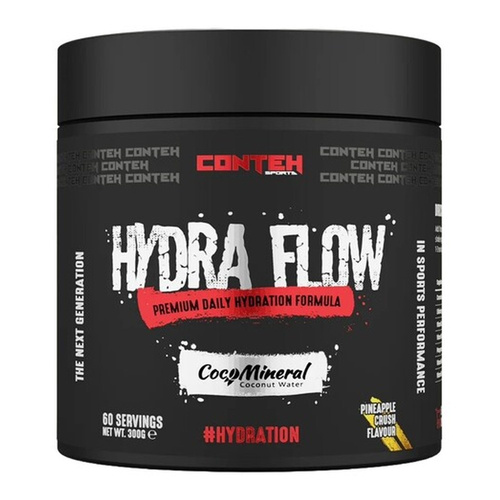 Conteh Sports Hydra Flow Elektrolity w Proszku na Nawodnienie Ananasowy 300g
