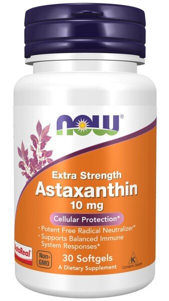 Astaxanthin Extra Strength, 10mg - 30 softgels