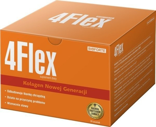 4Flex Kolagen na Stawy i Mięśnie z Witaminą C 30 Saszetek