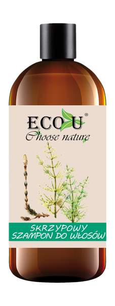 EcoU Horsetail Smoothing Softening Shampoo for Dry and Damaged Hair 500ml