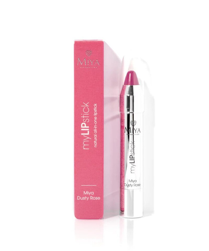 Miya myLIPstick Natural Caring All-in-One Lipstick Dusty Rose 2.5g
