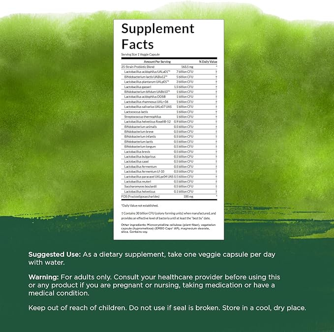 Swanson Epic Pro 25-Strain Probiotic na Jelita i Odporność 30 Kapsułek