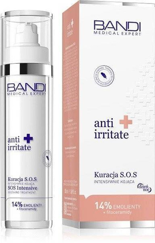 Bandi Anti Irritate S.O.S. Intensive Soothing Treatment 14% Emollients 50ml