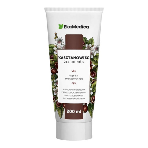 EkaMedica Chestnut + Japanese Pagoda Gel Relief for Tired Legs 200ml