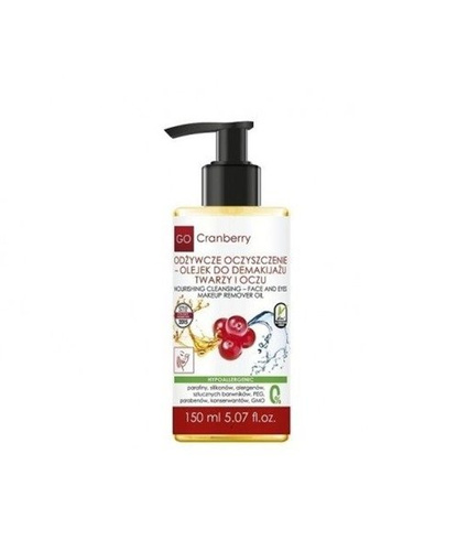 NOVA GoCranberry Odżywcze Oczyszczenie - Olejek do demakijażu twarzy i oczu 150 ml