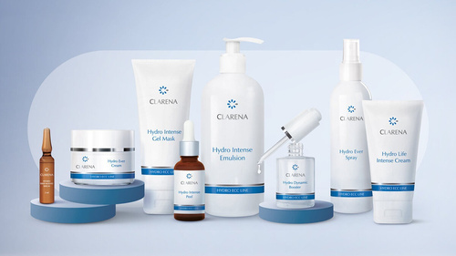Clarena Hydro ECC Line Intensywnie Nawilżająca Emulsja do Demakijażu 200ml
