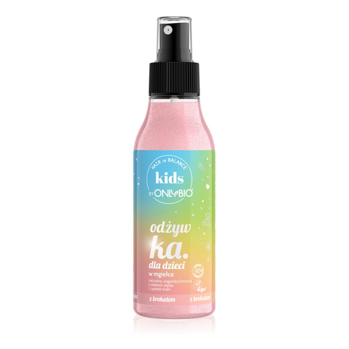 OnlyBio Hair in Balance Kids Conditioner Mist with Glitter for Children 150ml