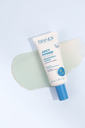 Bandi Juicy Power Limited Edition Nawilżający Lekki Owocowy Sorbet w Kremie dla Każdego Rodzaju Skóry 40ml