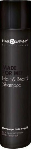 Hair Company Professional Moisturizing Hair and Beard Shampoo for Men 250ml