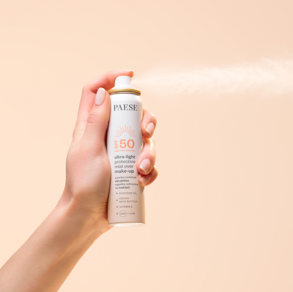 Paese Ultralekka Mgiełka Ochronna na Makijaż SPF50 75ml