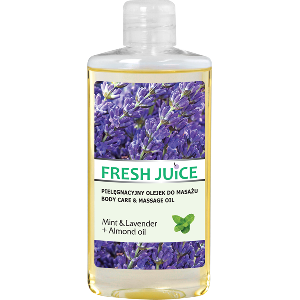 Fresh Juice Body Care & Massage Oil Mint & Lavender + Almond Oil 150ml