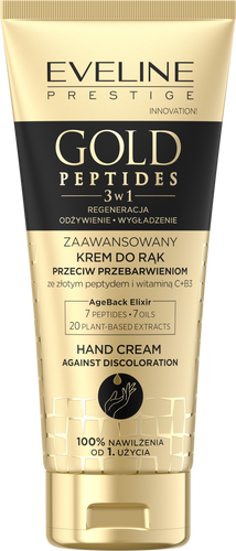 Eveline Gold Peptides Krem do Rąk Przeciw Przebarwieniom 3w1 75ml