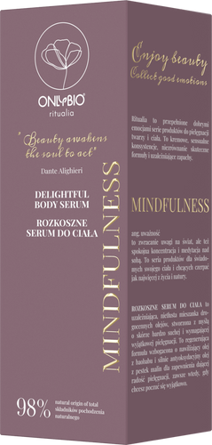 OnlyBio Ritualia Mindfulness Delightful Body Serum with Baobab Oil 150ml