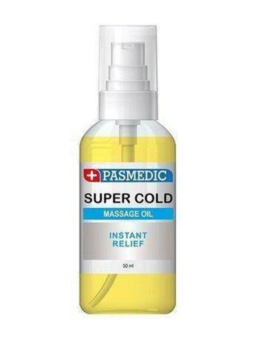 Pasmedic Super Zimny Olejek do Masażu Zapewniający Natychmiastową Ulgę 50ml