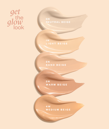 Paese Get The Glow Look Multi-Tasking Illuminating Foundation No. 4W Medium Beige SPF20 30ml