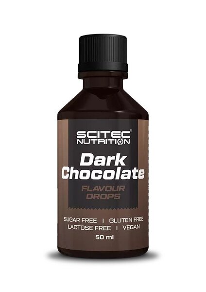 Flavour Drops, Dark Chocolate - 50 ml.