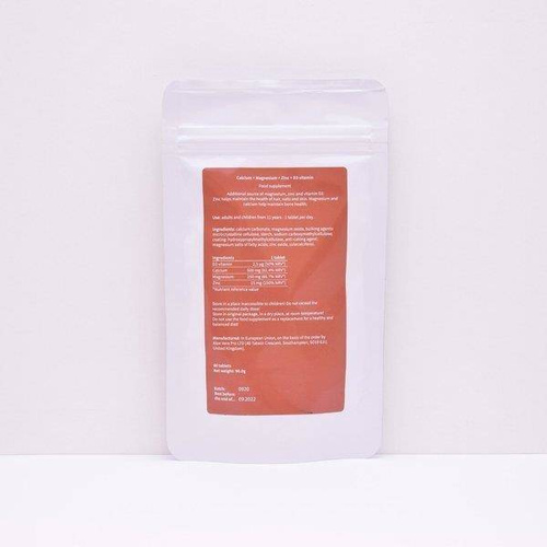 Aloe Vera Pro Calcium + Magnesium + Zinc + D3 for Hair Nails and Skin 60 Tablets