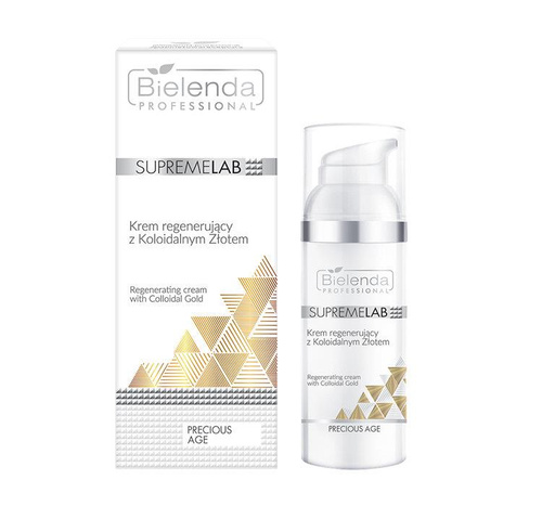 Bielenda Professional Supremelab Precious Age Regenerating Face Cream with Coloidal Gold 50ml