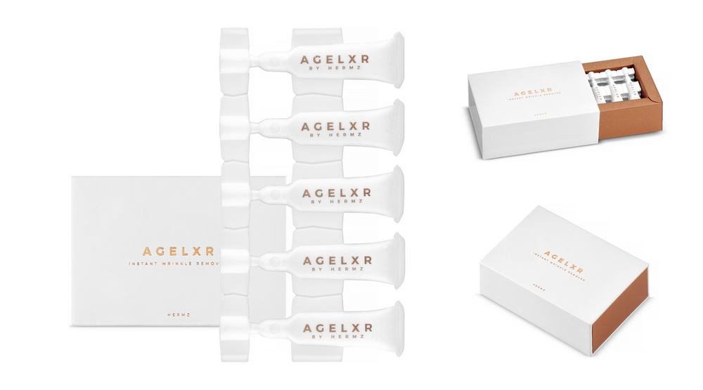 Hermz Agelxr Błyskawiczne Liftingujące Serum do Usuwania Zmarszczek 10x0.6ml